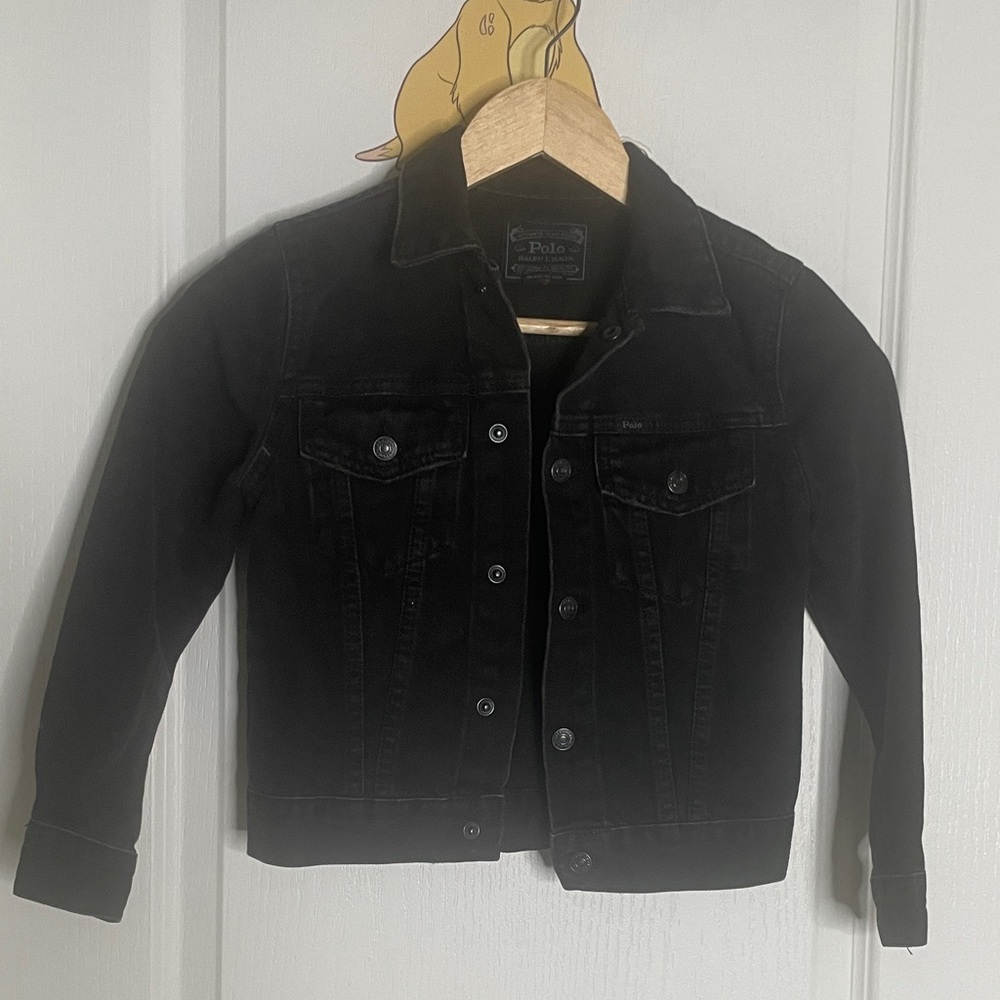 Polo by Ralph Lauren Kids Black Denim Jacket